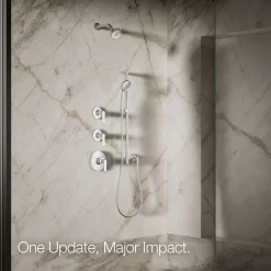 Three-function showerhead, 1.75 gpm
