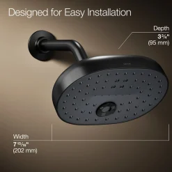 Three-function showerhead, 2.5 gpm