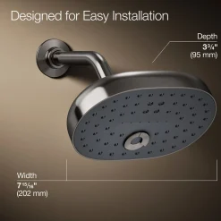 Three-function showerhead, 2.5 gpm