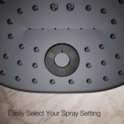 Three-function showerhead, 2.5 gpm