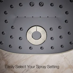 Three-function showerhead, 2.5 gpm