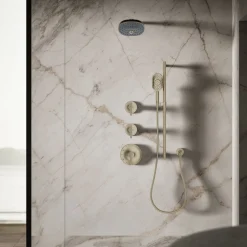 Three-function showerhead, 2.5 gpm