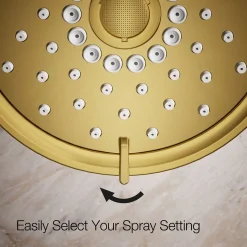 Three-function showerhead, 1.75 gpm