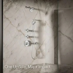 Three-function showerhead, 1.75 gpm