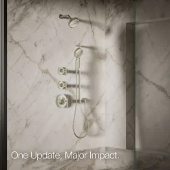 Three-function showerhead, 1.75 gpm