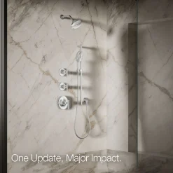 Three-function showerhead, 1.75 gpm