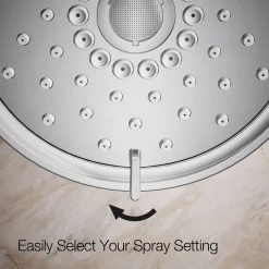 Three-function showerhead, 2.5 gpm