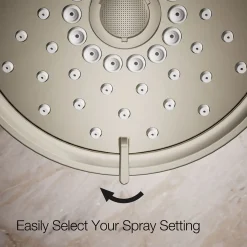 Three-function showerhead, 2.5 gpm