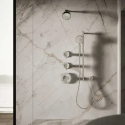 Three-function showerhead, 2.5 gpm