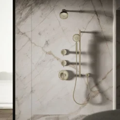 Three-function showerhead, 2.5 gpm