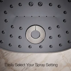 Three-function showerhead, 1.75 gpm