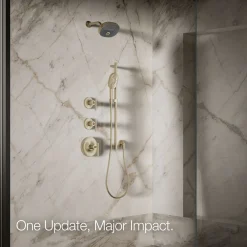 Three-function showerhead, 1.75 gpm