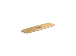 Three-hole kitchen faucet escutcheon