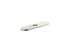 Three-hole kitchen faucet escutcheon