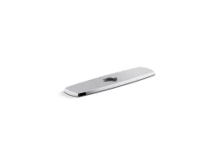 Three-hole kitchen faucet escutcheon