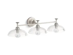Three-light sconce