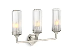 Three-light sconce