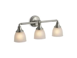 Three-light sconce