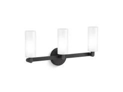 Three-light sconce