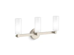 Three-light sconce