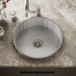 18-3/4" top-mount single-bowl bar sink