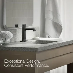 Touchless bathroom sink faucet, 1.2 gpm