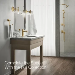 Touchless bathroom sink faucet, 1.2 gpm