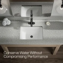 Touchless bathroom sink faucet, 1.2 gpm
