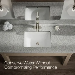 Touchless bathroom sink faucet, 1.2 gpm