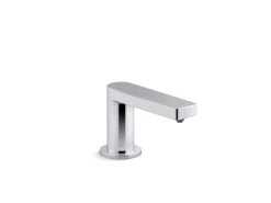Touchless foaming soap dispenser, DC-powered