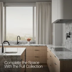 Touchless pull-down kitchen sink faucet with three-function sprayhead