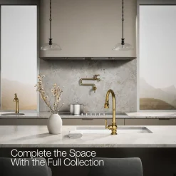 Touchless pull-down kitchen sink faucet with three-function sprayhead