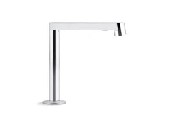 Touchless single-hole lavatory faucet with Kinesis® sensor technology and temperature mixer, AC-powered, 0.5 gpm