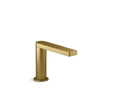 Touchless single-hole lavatory faucet with Kinesis® sensor technology and temperature mixture, AC-powered, 0.5 gpm