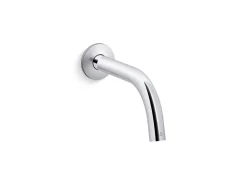 Touchless wall-mount lavatory faucet with Kinesis® sensor technology, Tube design, AC-powered, 0.5 gpm