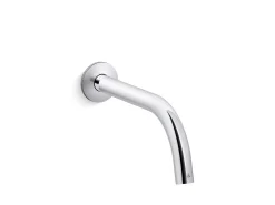 Touchless wall-mount lavatory faucet with Kinesis® sensor technology, Tube design, HES-powered, 0.5 gpm
