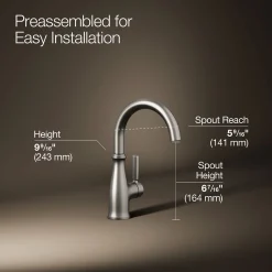 Traditional beverage faucet