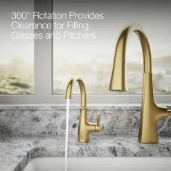 Traditional beverage faucet