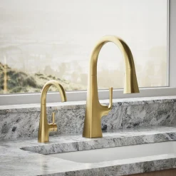 Transitional beverage faucet