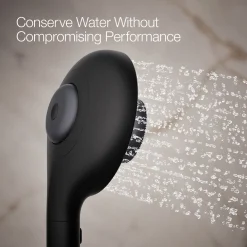 Two-function handshower with all-in-one cleansing device, 1.75 gpm