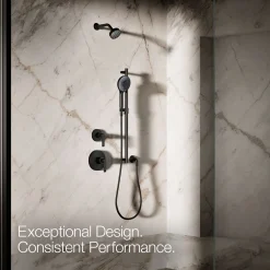 Two-function handshower with all-in-one cleansing device, 1.75 gpm