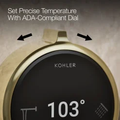 Two-outlet bath/shower digital control