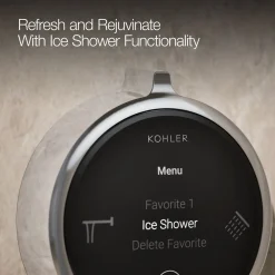 Two-outlet bath/shower digital control