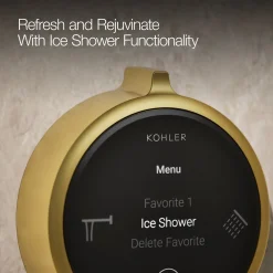 Two-outlet bath/shower digital control