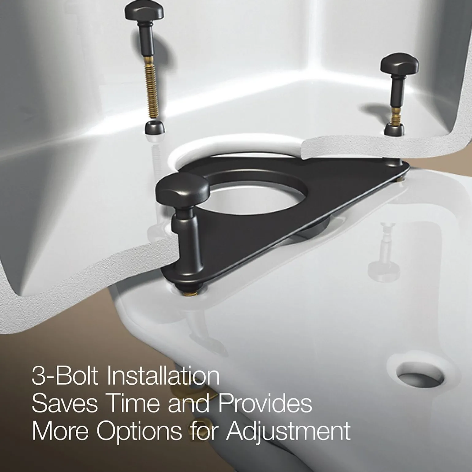 Two-piece elongated comfort height toilet, 1.28 gpf