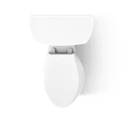 Two-piece elongated comfort height toilet, 1.28 gpf