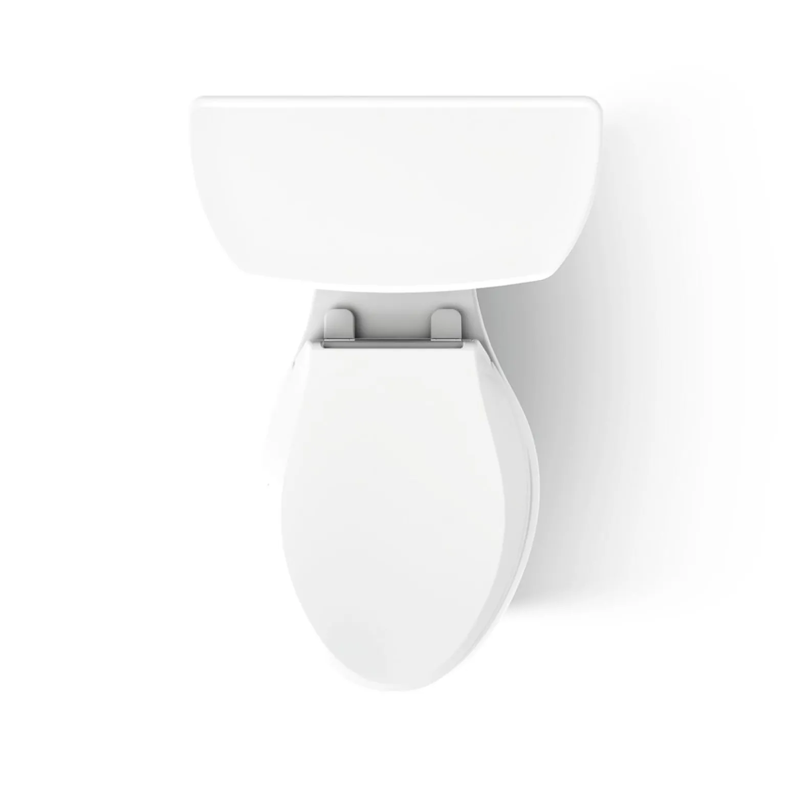 Two-piece elongated comfort height toilet, 1.28 gpf