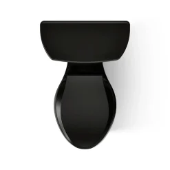Two-piece elongated comfort height toilet, 1.28 gpf