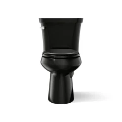 Two-piece elongated comfort height toilet, 1.28 gpf