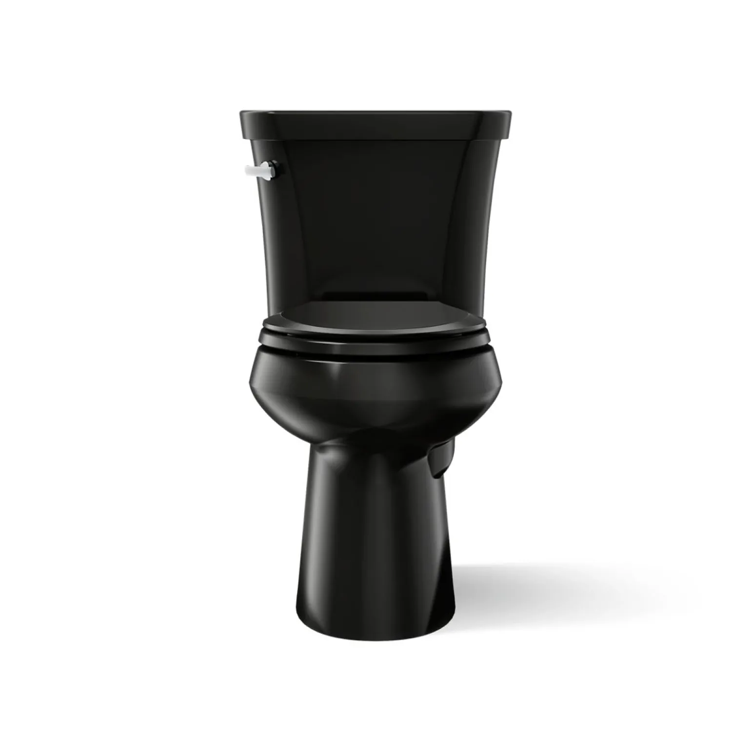 Two-piece elongated comfort height toilet, 1.28 gpf